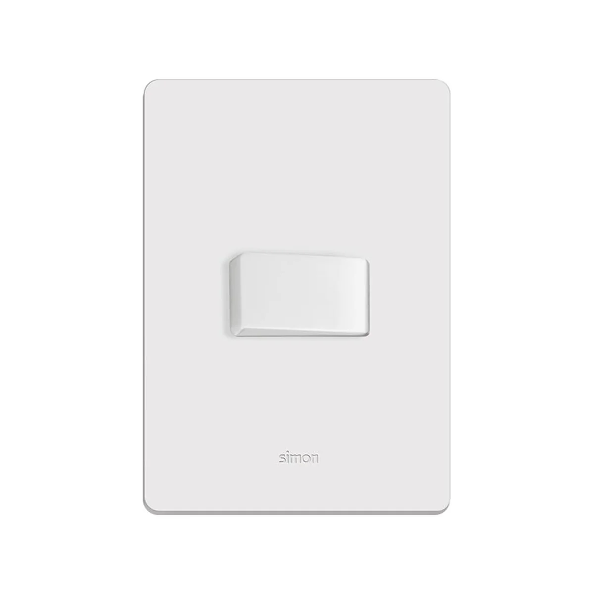 Conjunto Interruptor Simples Linha 20 Branco 2093130 Simon - imagem 1