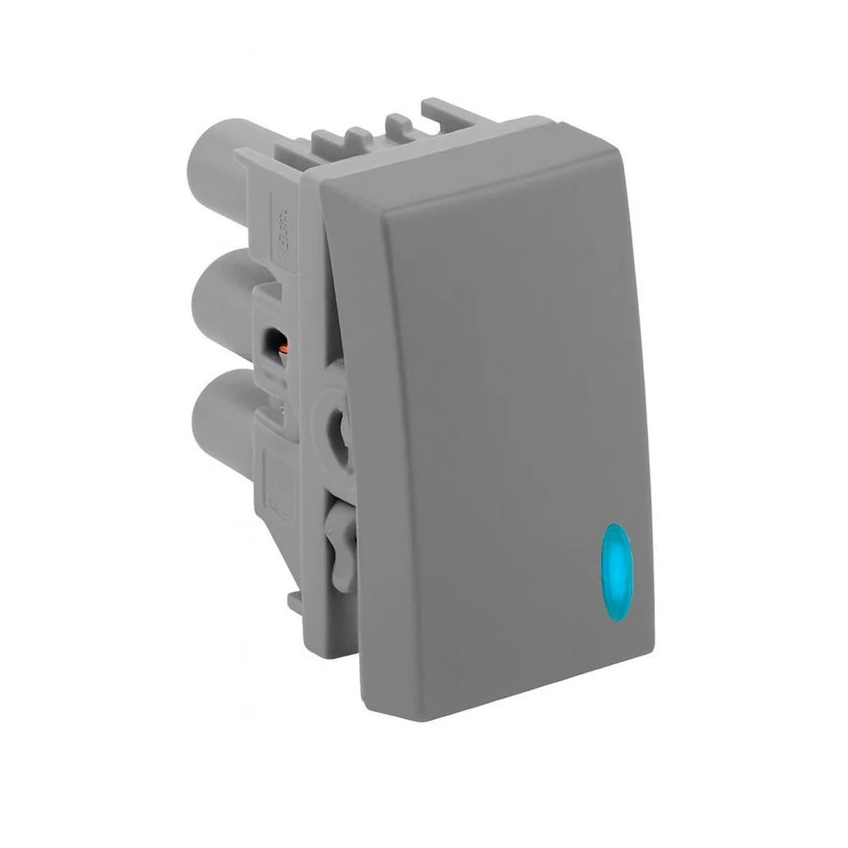 Módulo Interruptor Paralelo Com LED S30/35 Alumínio 3020434 Simon - imagem 1