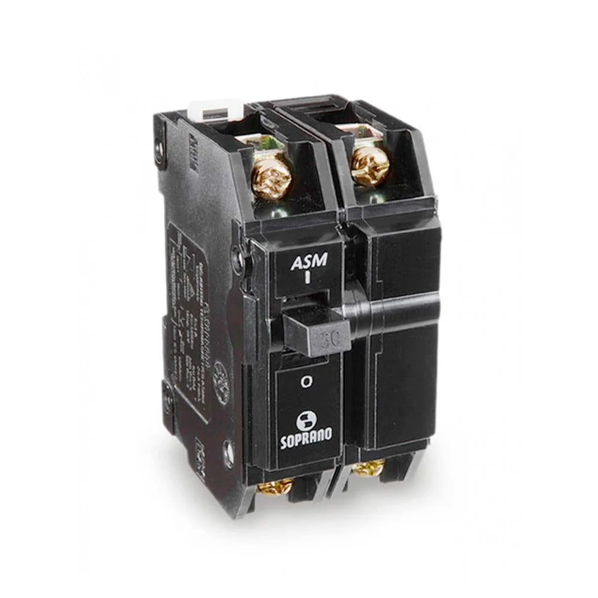 Disjuntor Bifásico 20A 220V 5kA ASM NEMA Soprano - imagem 1