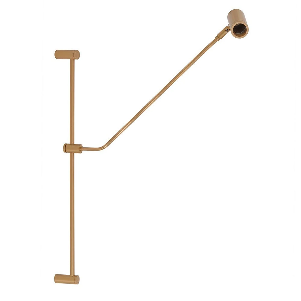 Arandela Stelo Dourado Para Lâmpada Base GU10 Articulado Sport Line - imagem 1
