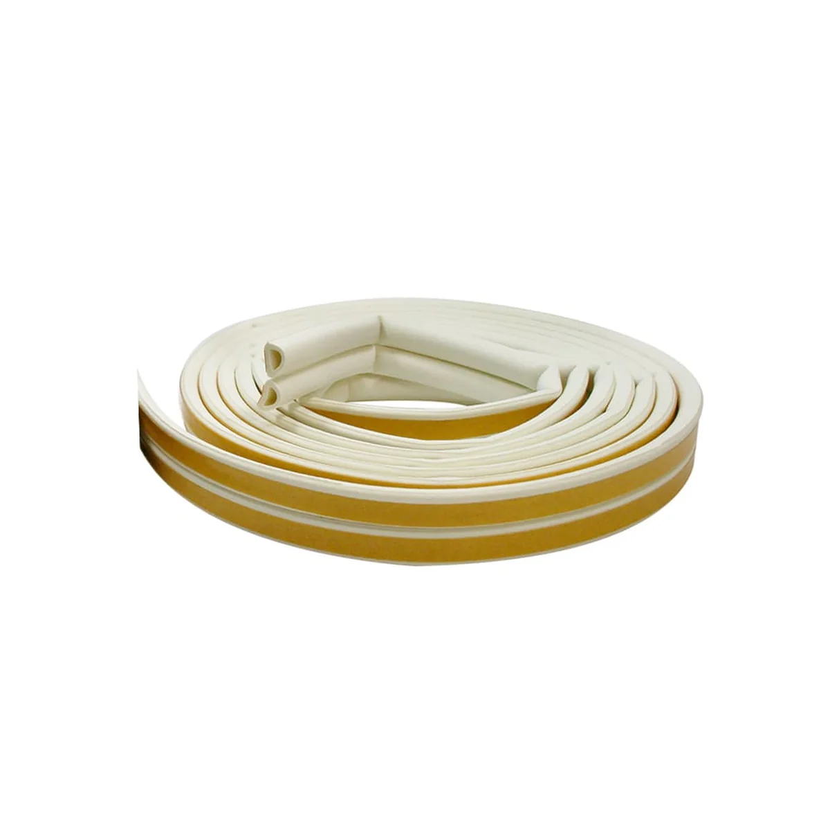 Veda Fresta Auto Adesivo Modelo D 2x3mm x 6m Stamaco - imagem 1