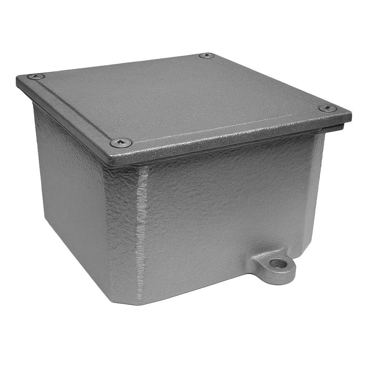 Caixa Alumínio Para Piso Anti/Lisa 100x100x60mm Stamplac - imagem 1