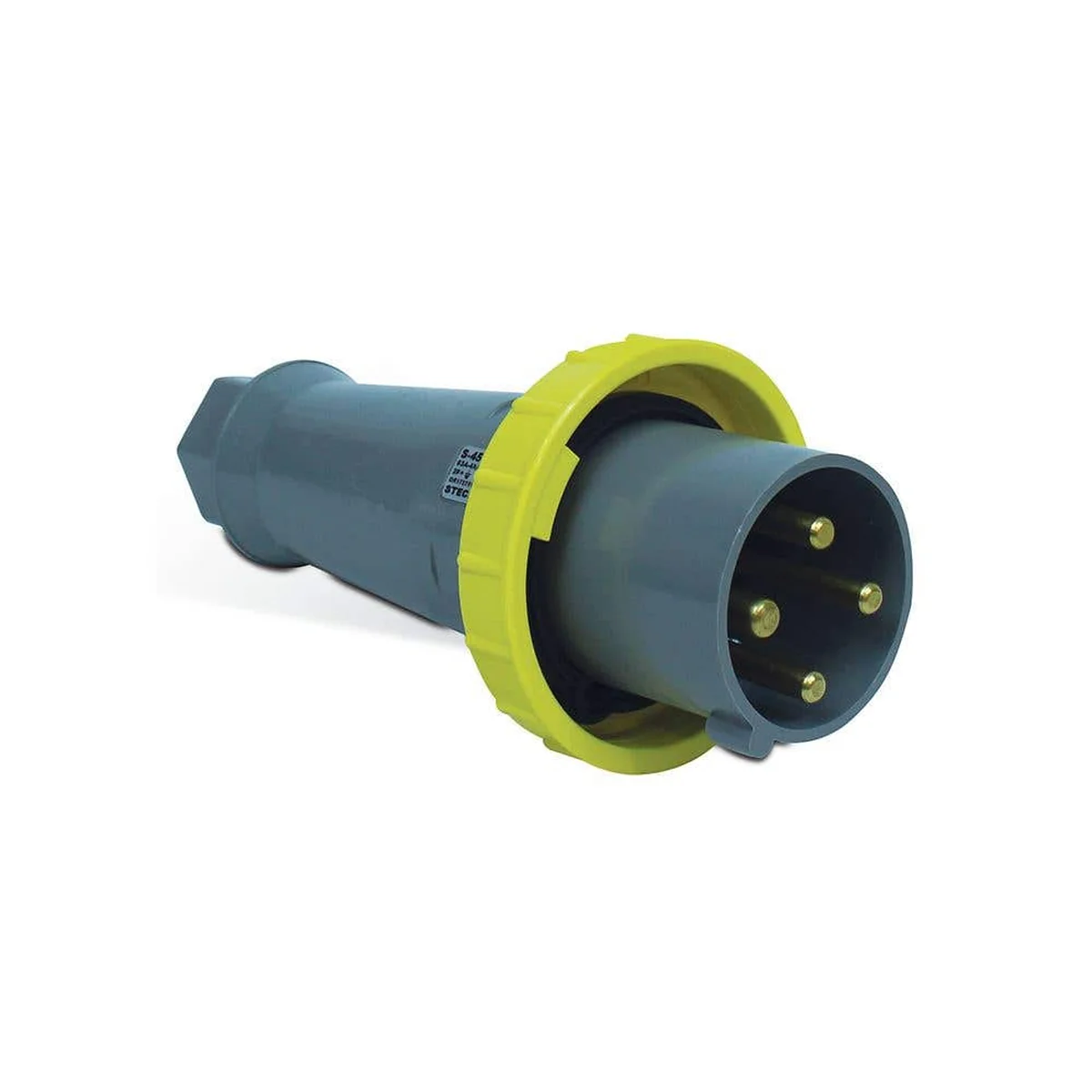 Plug 3P+T 63A 200/250V S4579 STECK - imagem 1
