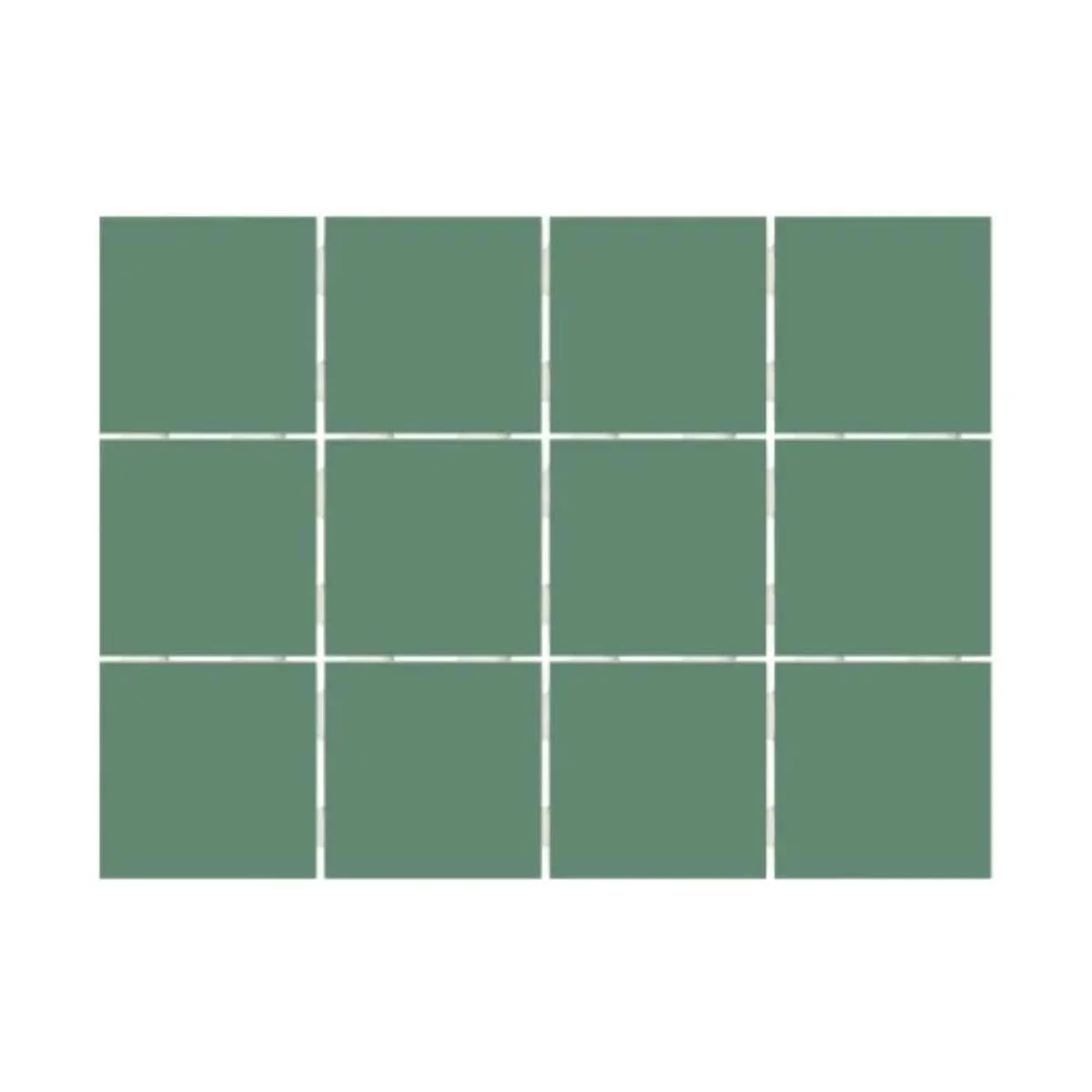 Revestimento Riviera Bold Acetinado Verde 10x10cm 1,95m2 - imagem 1