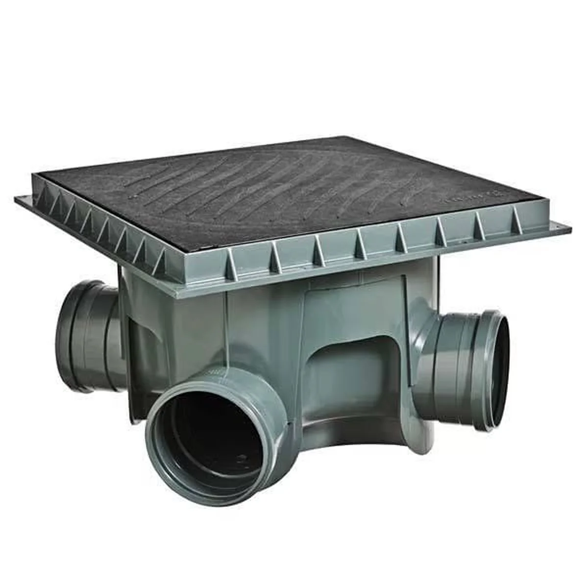 Caixa de Inspeção PVC Preto 25,6cm Tigre - imagem 1