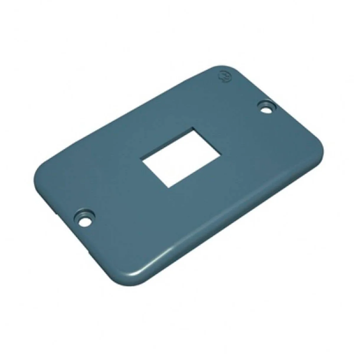Tampa PVC 1/2 E 3/4" Tomada RJ11/45 Cinza Escuro TOP 36005572 Tigre - imagem 1