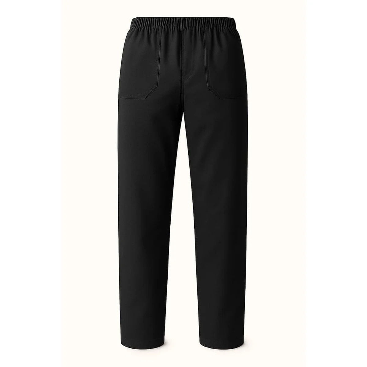 Calça Poliéster Preta Sem Faixa Tockformes - imagem 1