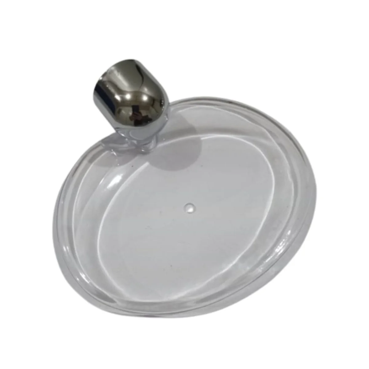 Saboneteira para fixar ABS Cromado Aluminium - imagem 1