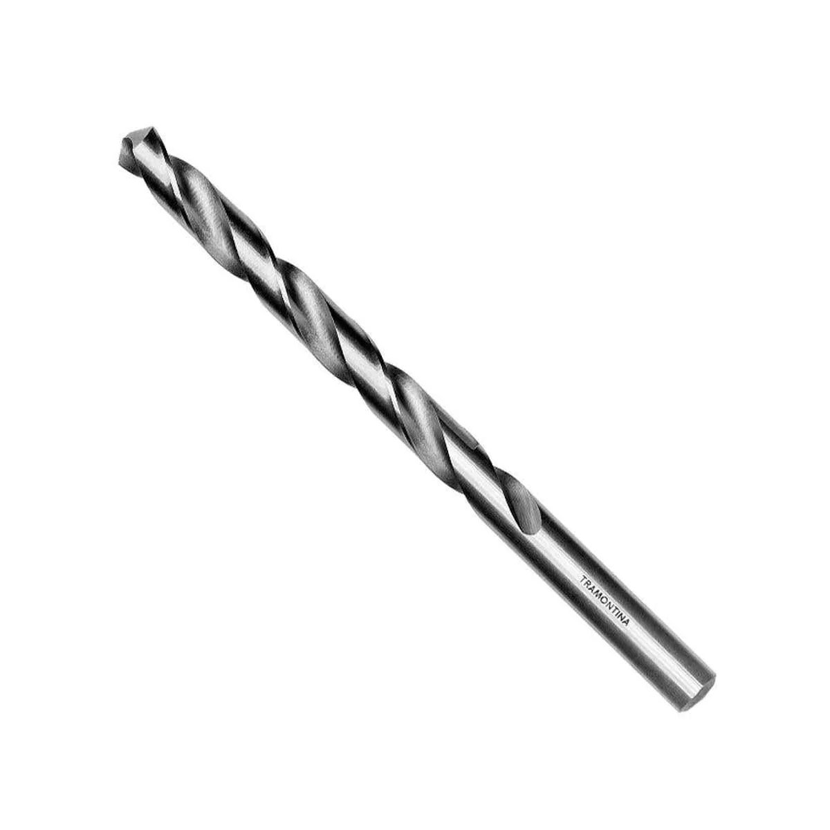 Broca Aço 1/4" Tramontina Aço Rápido HSS Corpo Polido e Envernizado - imagem 1