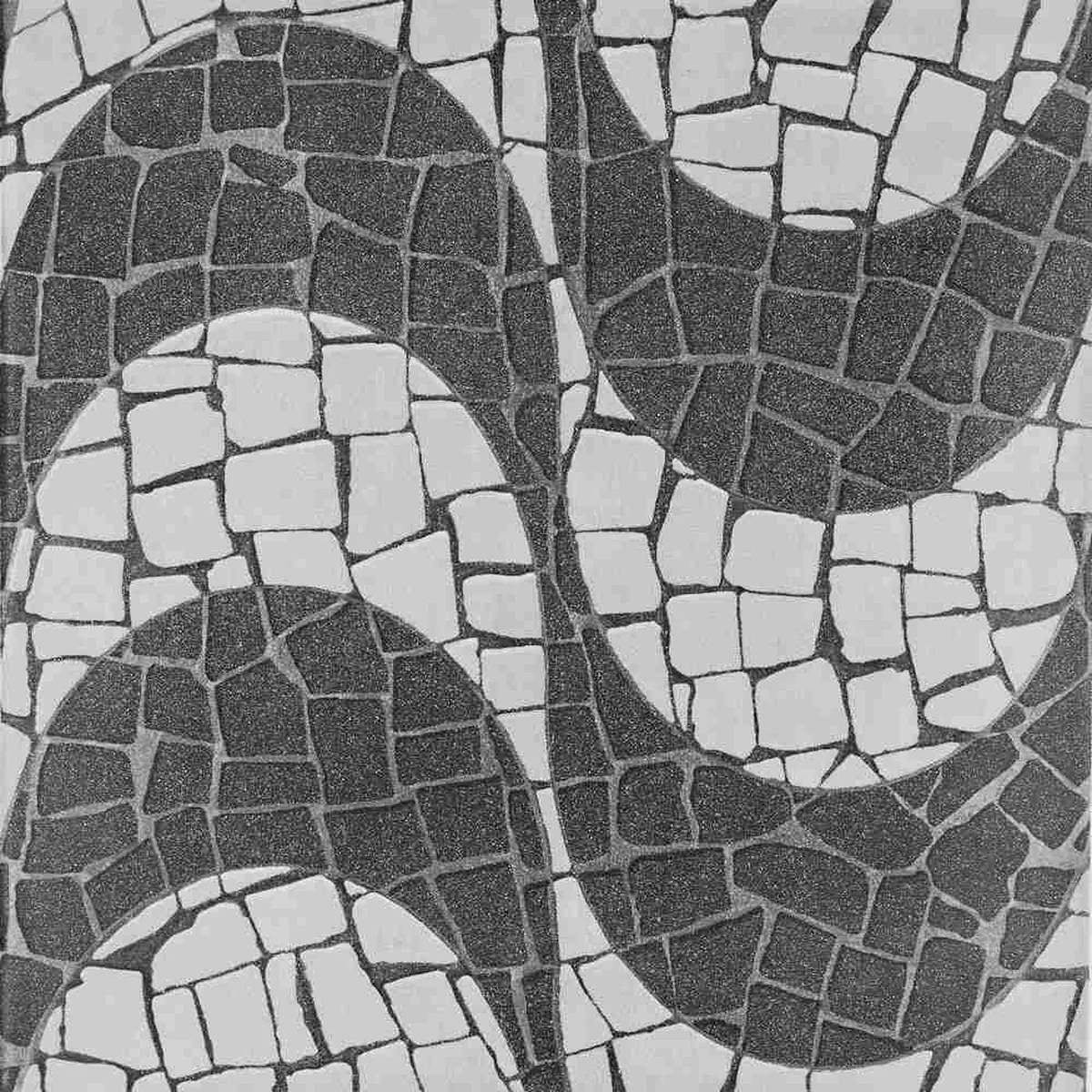 Piso Tróia Bold Acetinado ABS Preto 57x57cm 3,30m2 - imagem 1