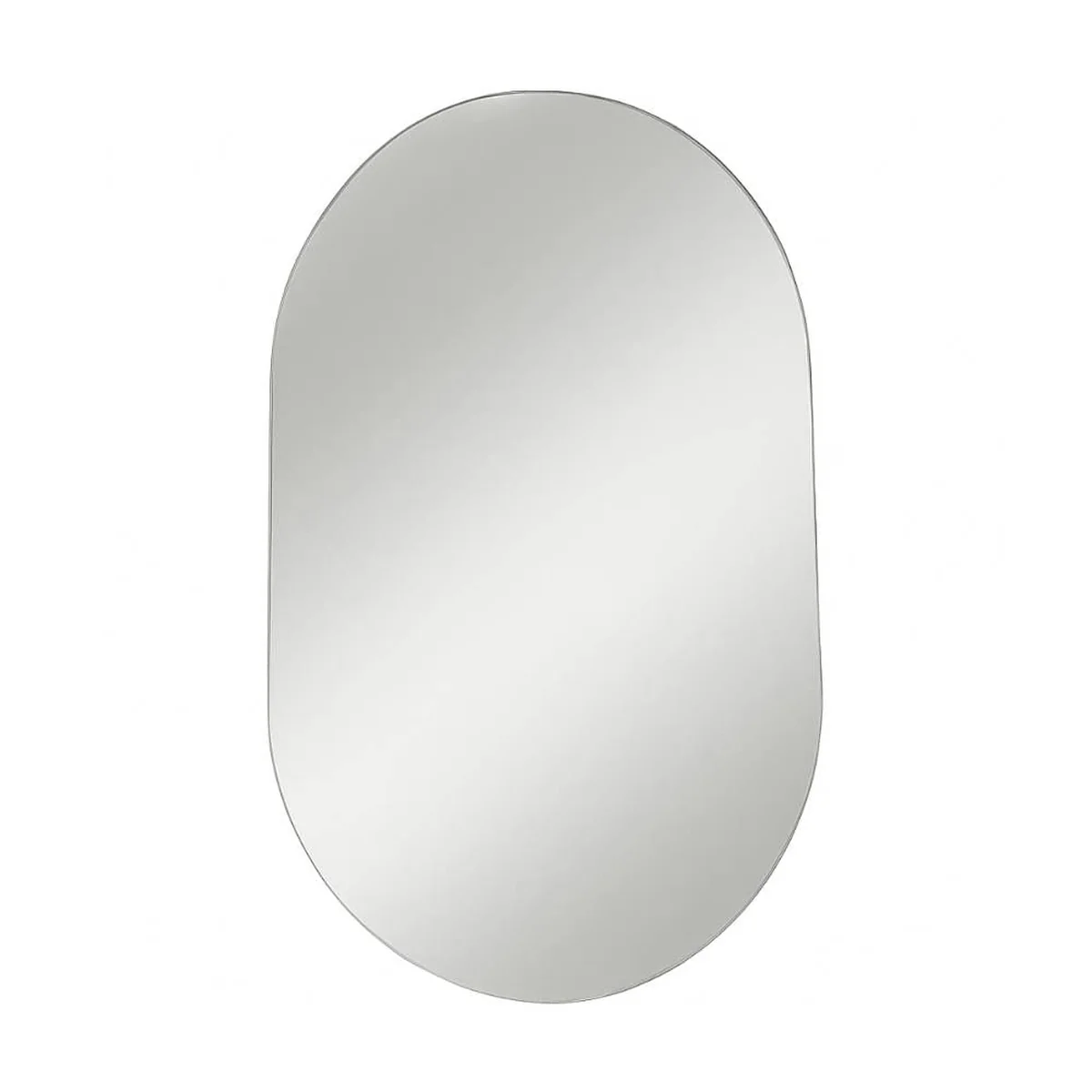 Espelho Autoadesivo Oval 37X60cm - imagem 1