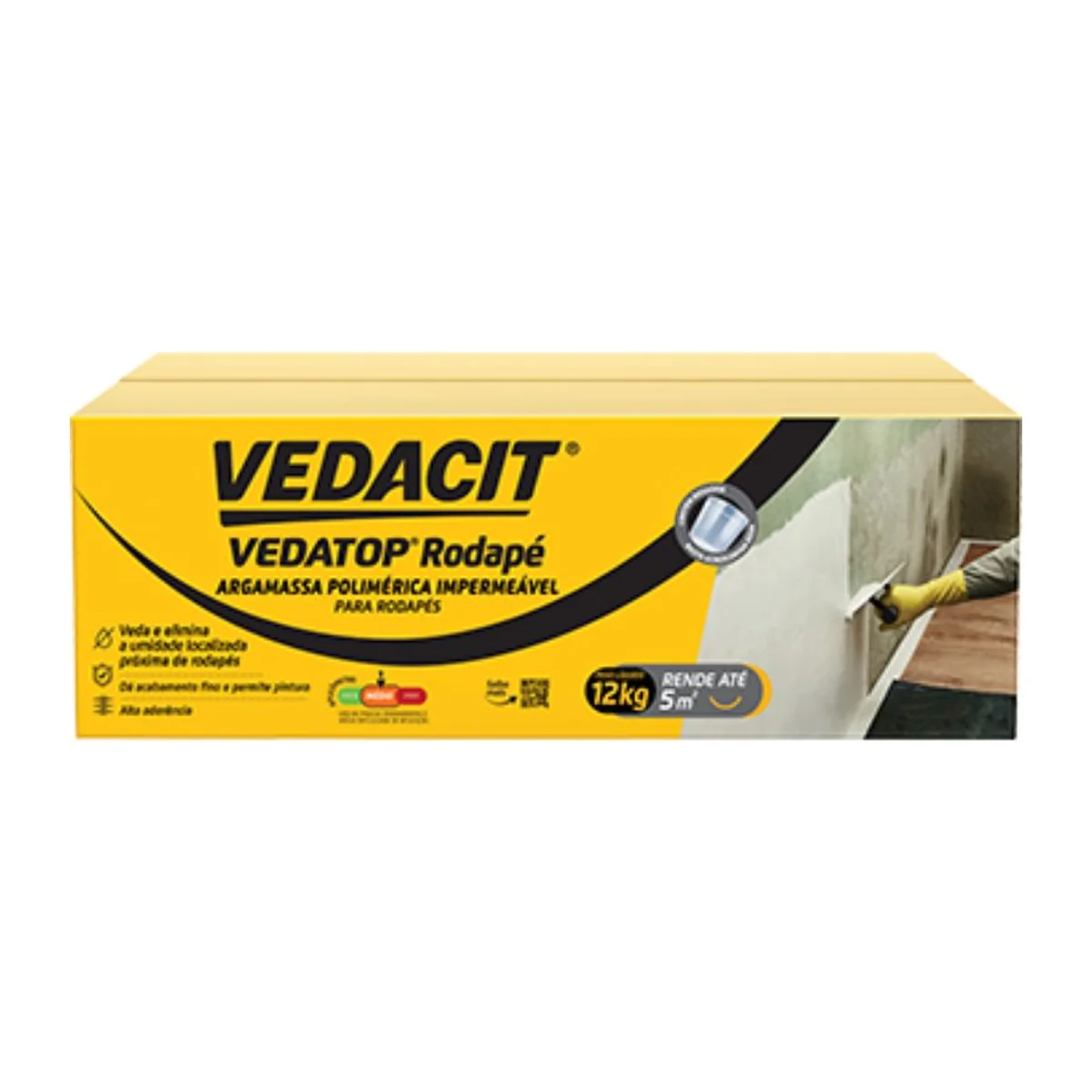 Vedatop Rodapé 12Kg - imagem 1