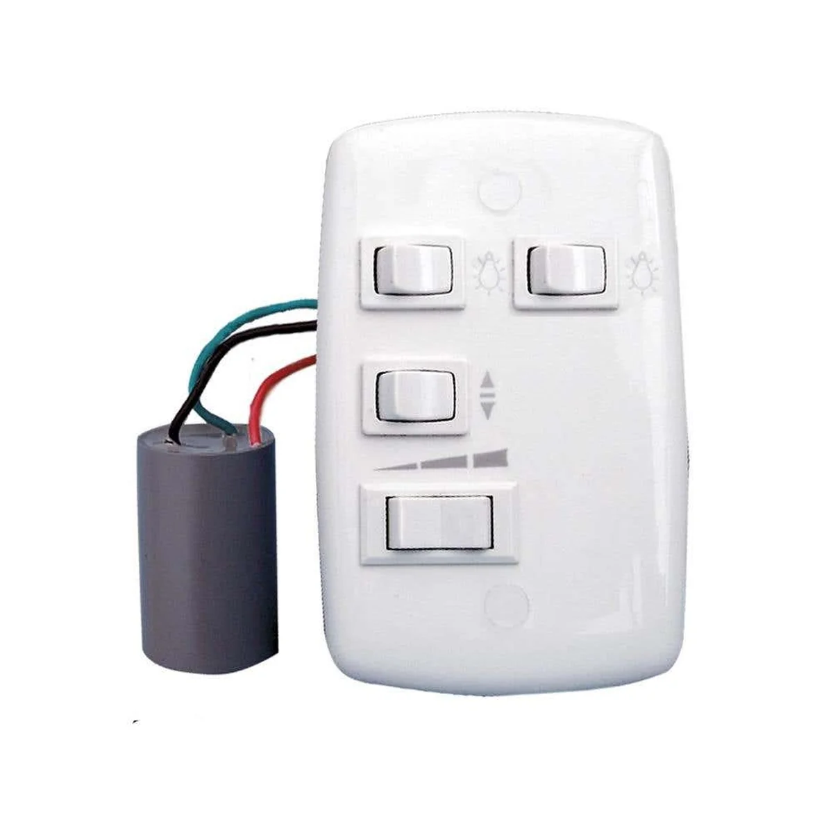 Controle Veloc/Ilum P/Ventilador 2x4" 2Lâmp 127V AA0102C1 Vent Controle - imagem 1