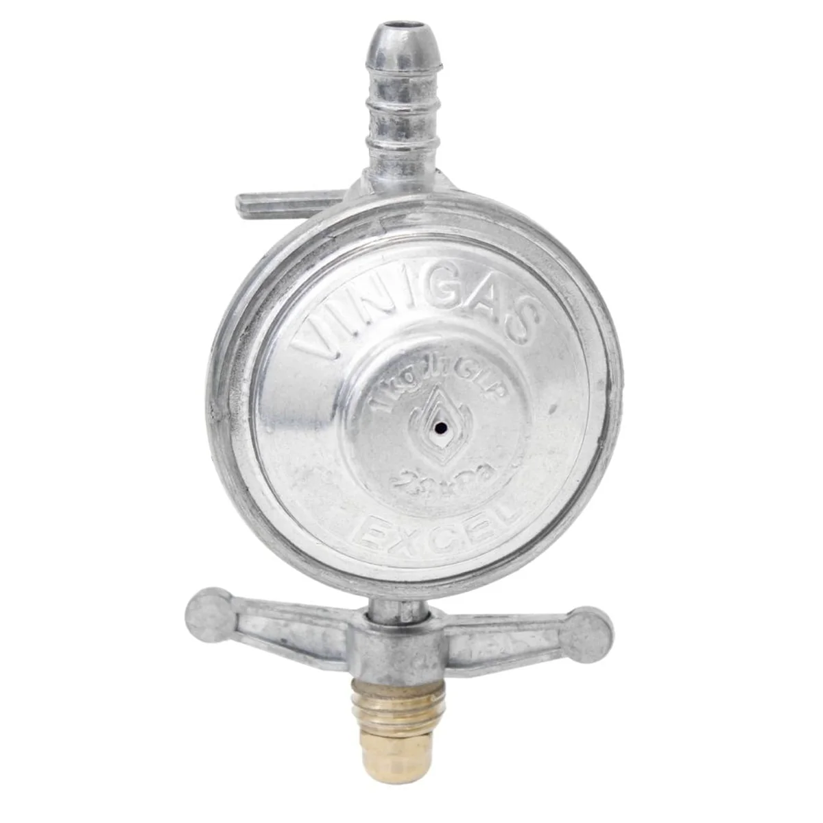 Regulador Gás Doméstico 1kg/h Excel 3/8" BM Vinigás - imagem 1