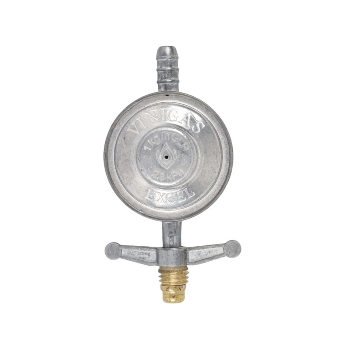 Regulador Gás Doméstico Excel 1kg/h 3/8" BM Vinigás - imagem 1