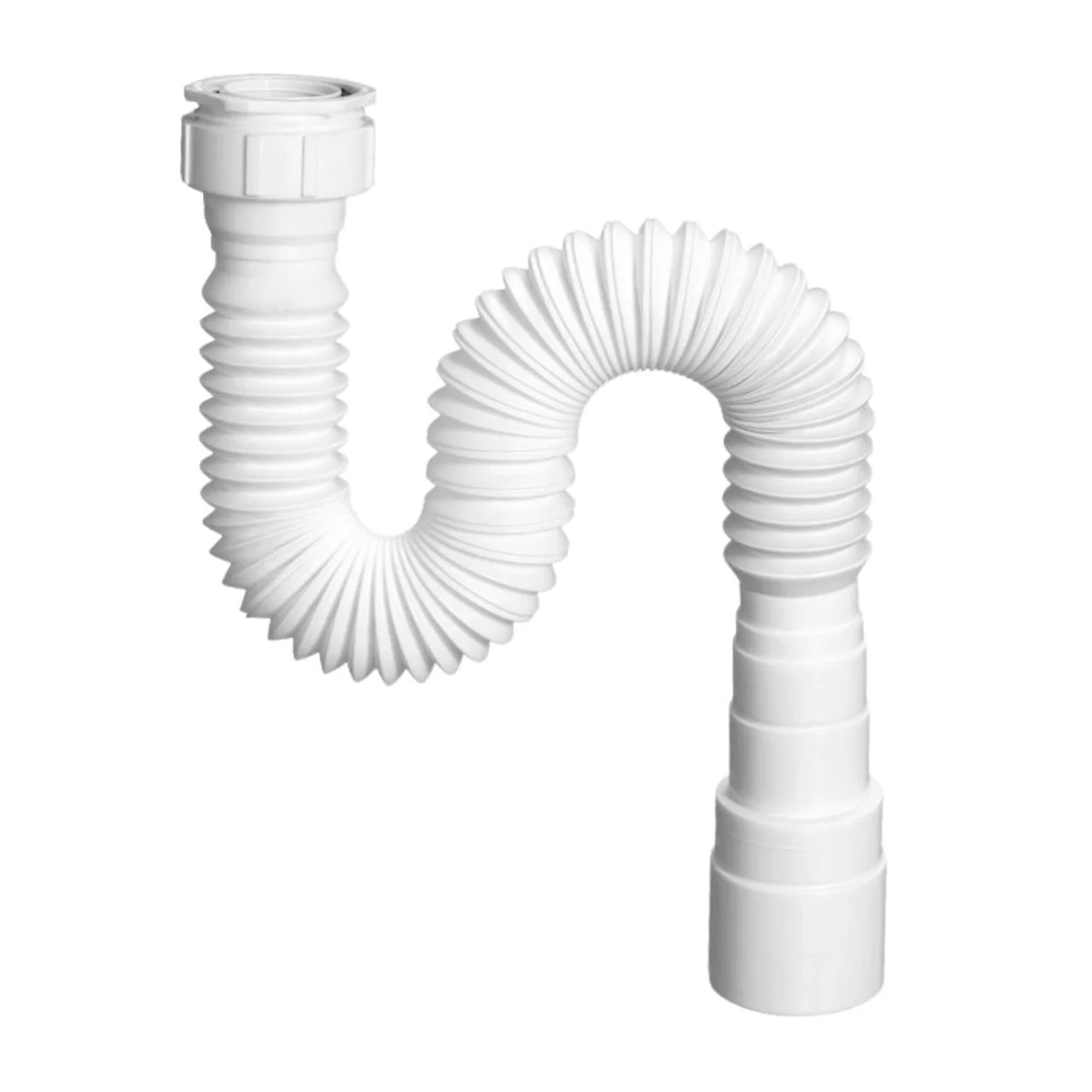 Sifão Universal Extensível 73cm Branco Viqua - imagem 1