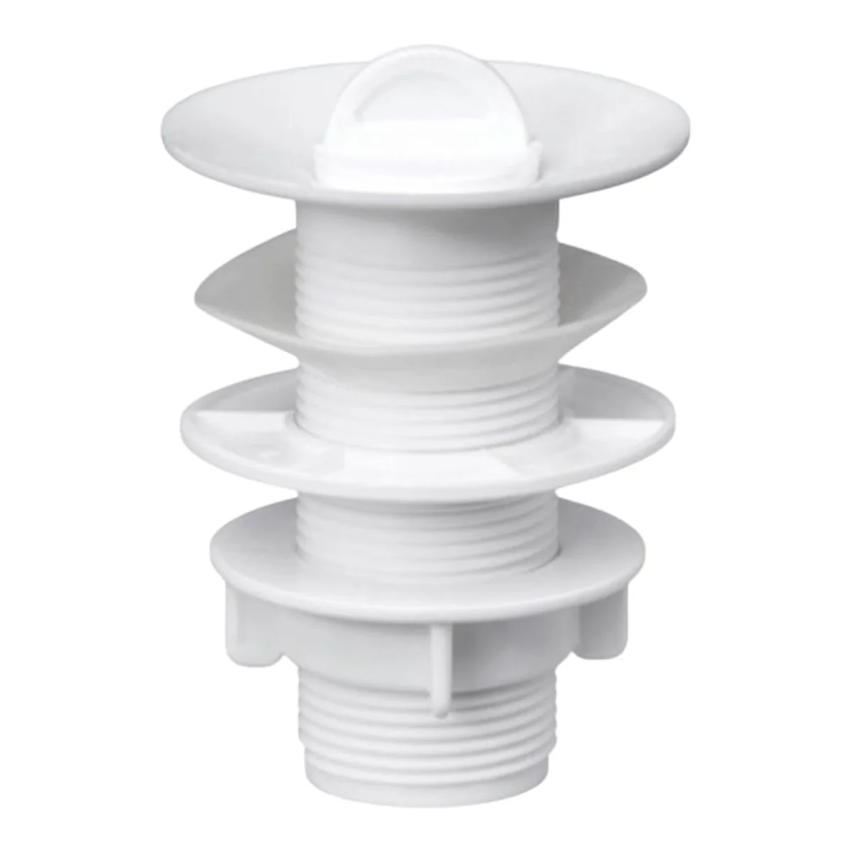 Válvula Lavatório e Tanque Plástico Branco 7/8" Viqua - imagem 1