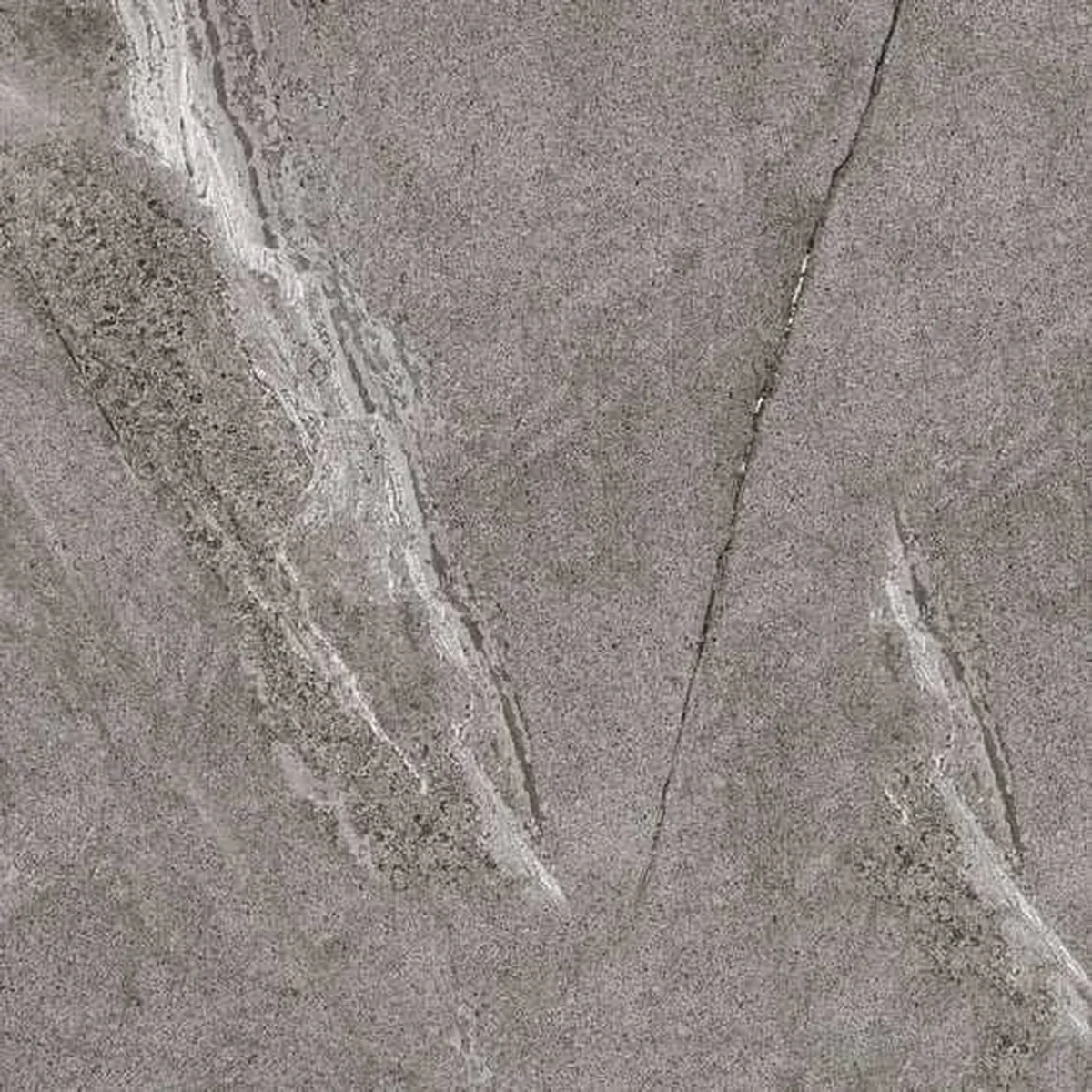 Piso Firenze Stone Retificado Granilhado Cinza 75x75cm 2,28m2 - imagem 1
