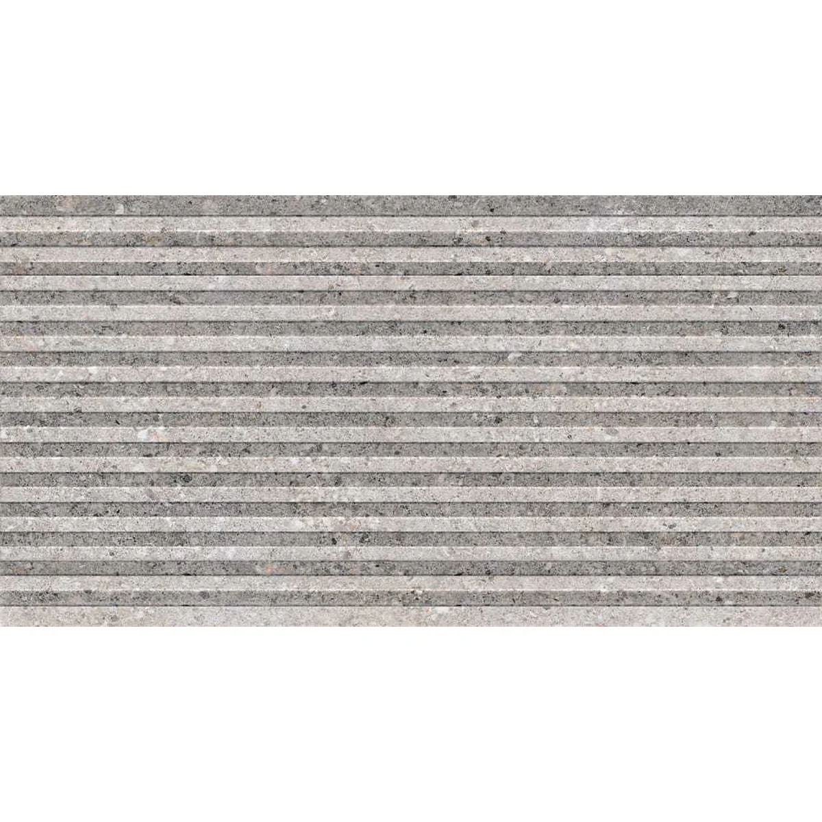 Revestimento Fileto Gris Retificado Acetinado Cinza 39x75 2,06m2 - imagem 1