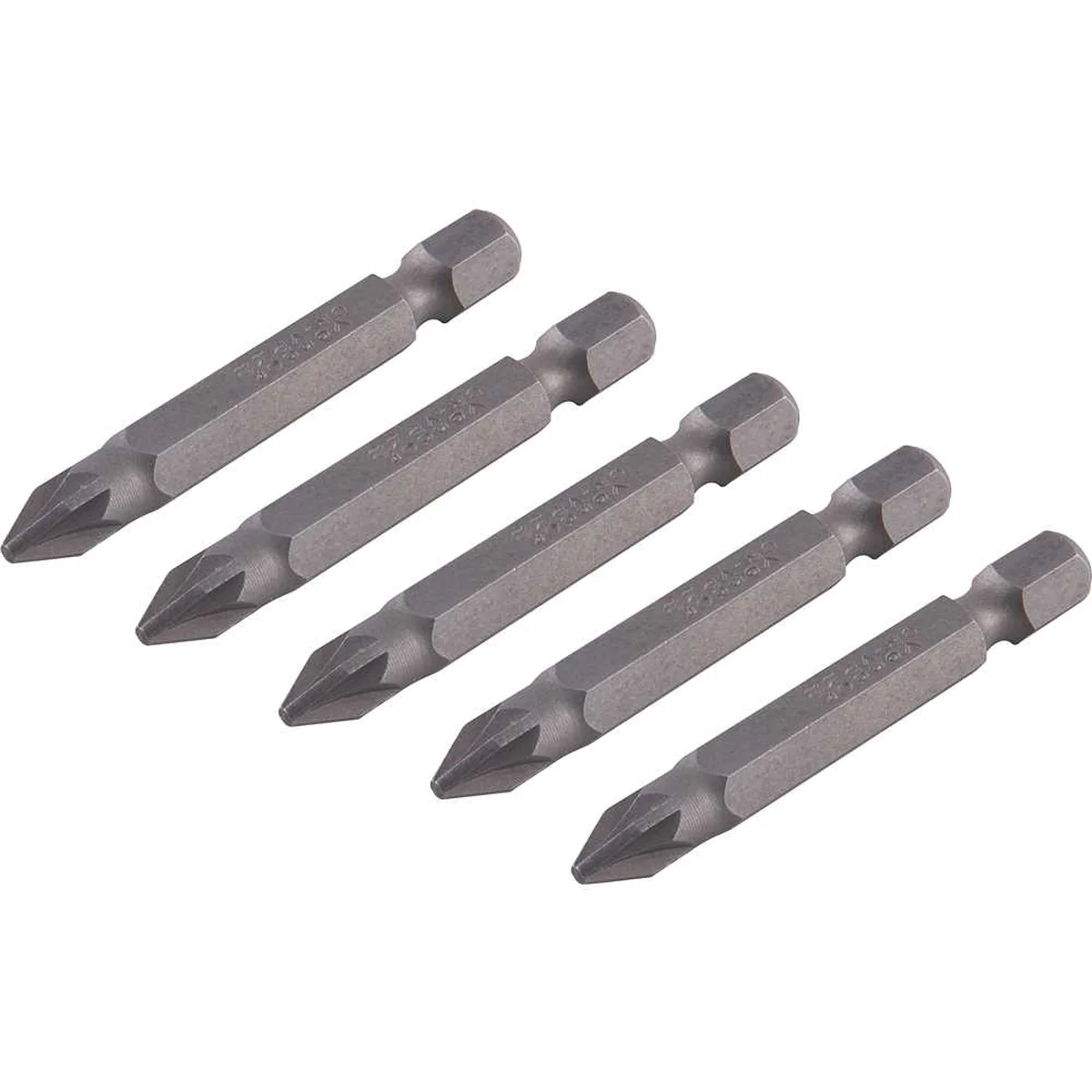 Bits com Ponteira Pozidrive Encaixe de 1/4" PH2 com 5 Peças Vonder - imagem 1
