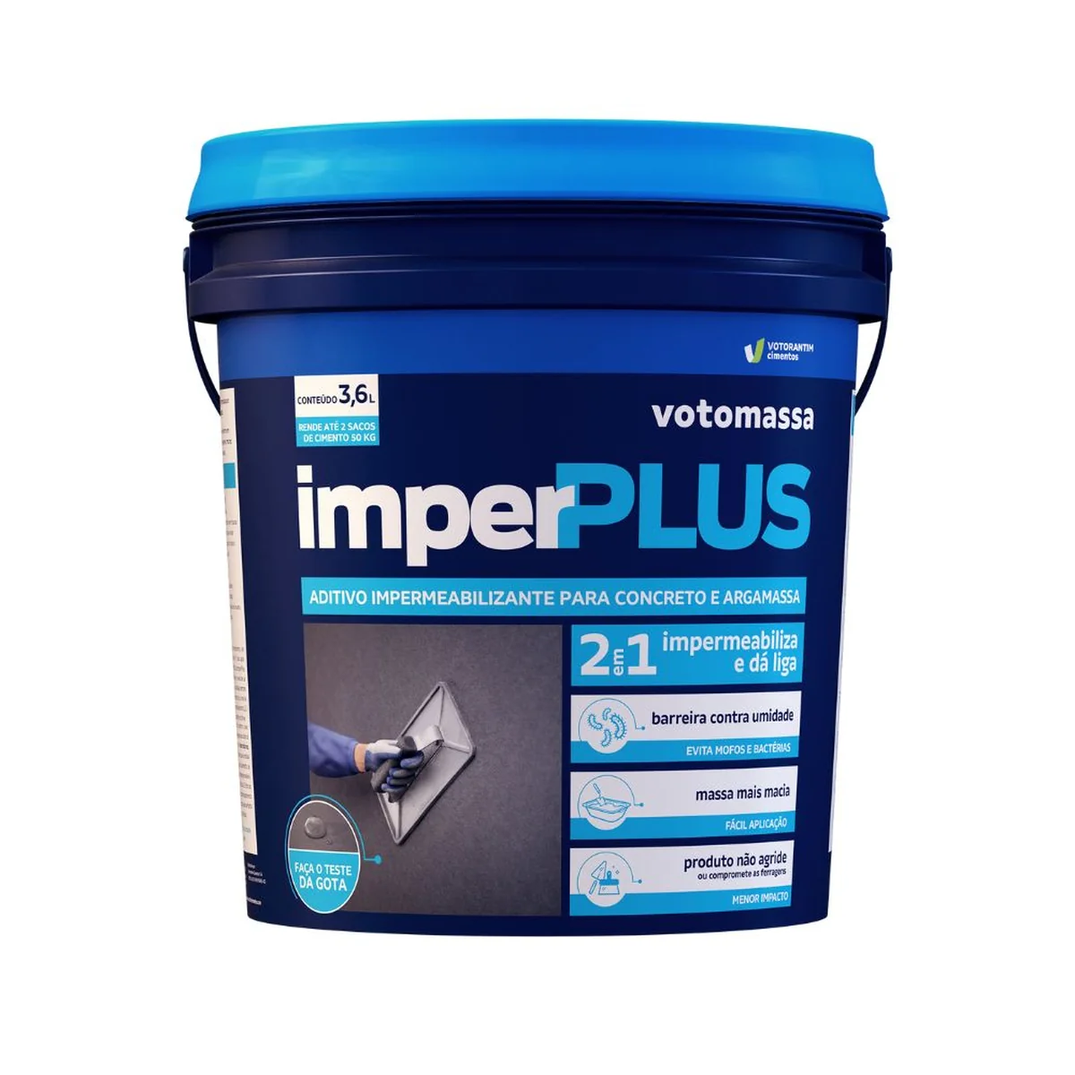 Aditivo Impermeabilizante Votomassa Imperplus Votoran - imagem 1