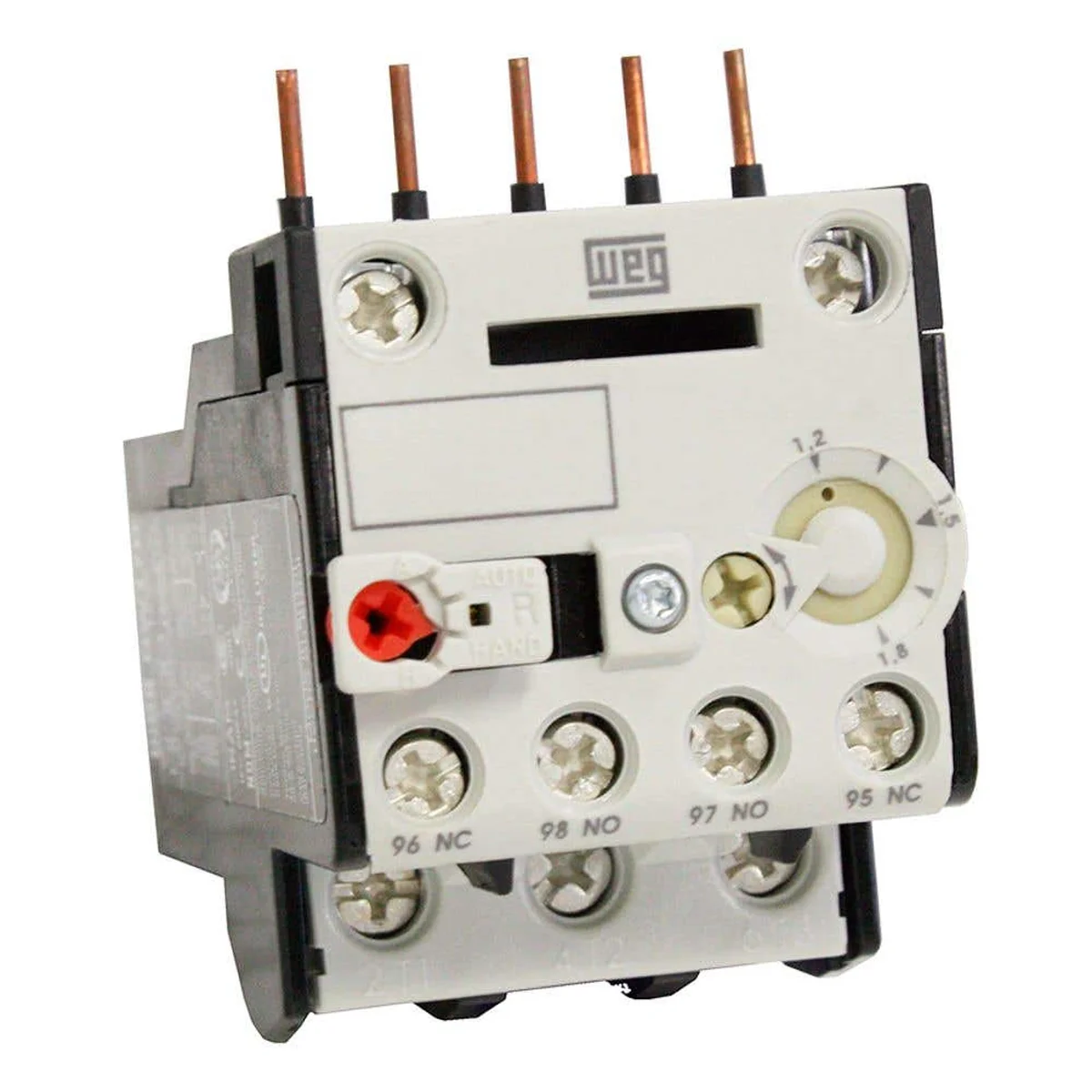 Rele Bimetálico RW27-1D3-U032 22-32A para CWM9-40 WEG - imagem 1