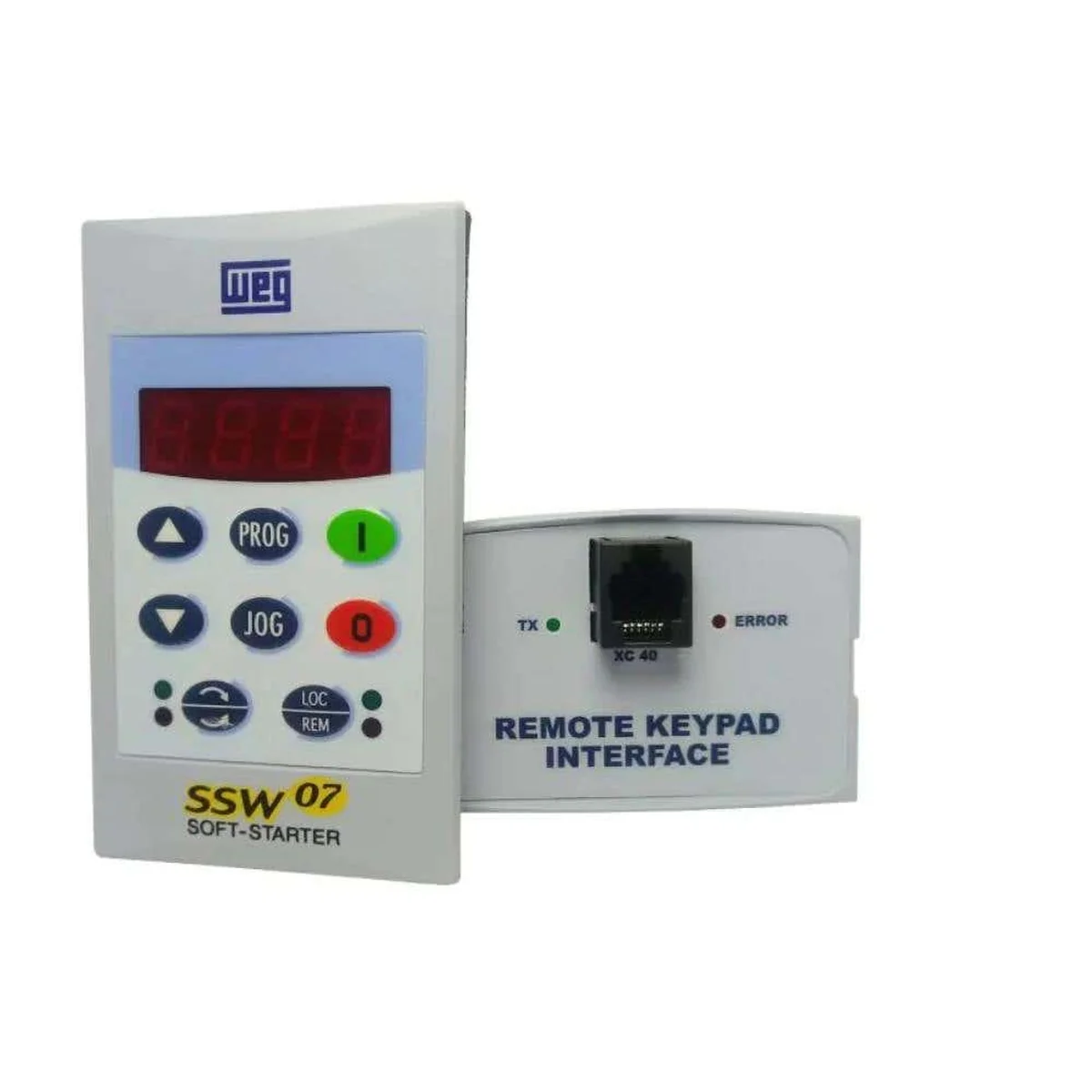 Painel Operação IHM+Interface Remota Para Soft Starter SSW07 10935649 WEG - imagem 1