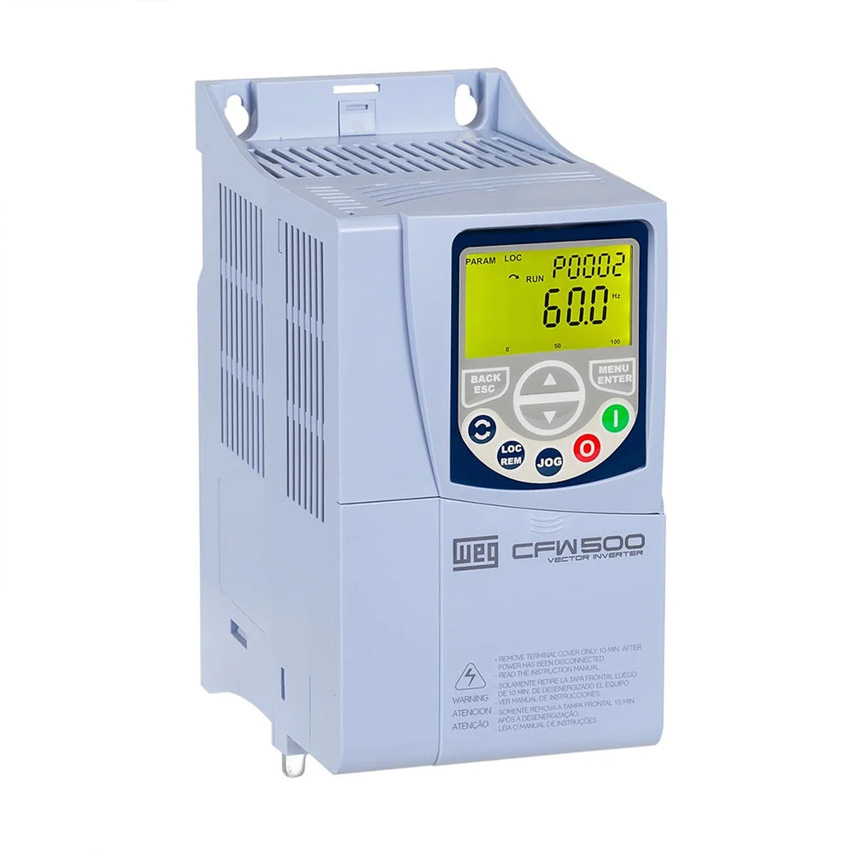 Inversor Frequência 5cv Trifásico 220V CFW500B16POT2DB20 WEG - imagem 1