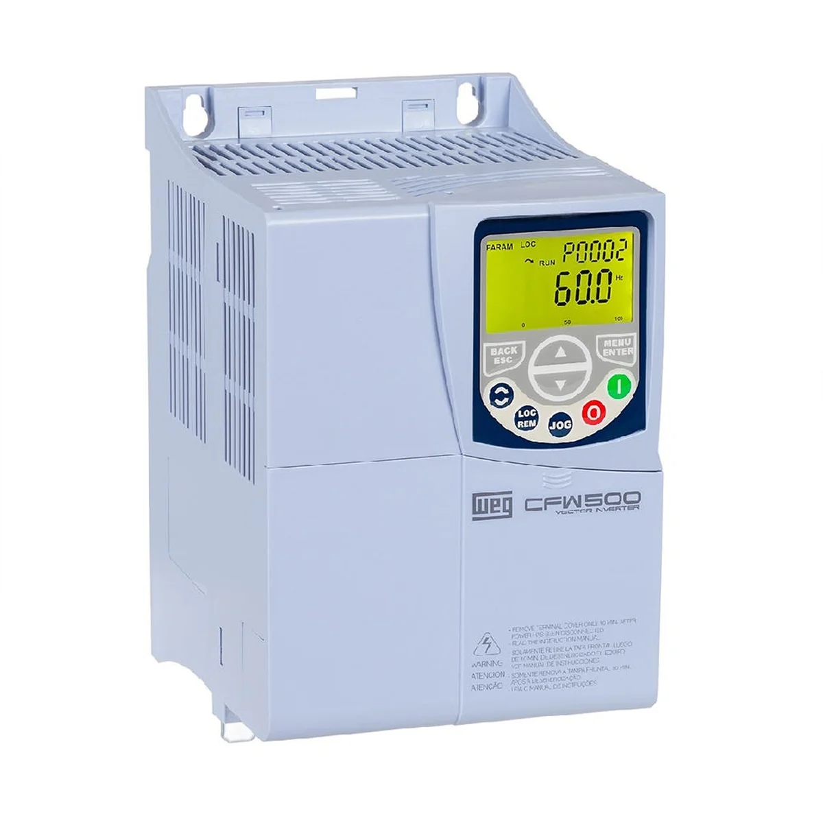 Inversor Frequência 7,5cv Trifásico 220V CFW500C24P0T2DB2 WEG - imagem 1