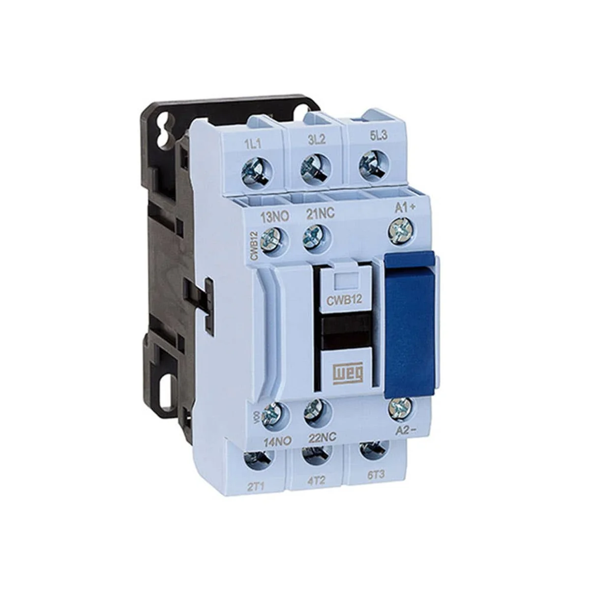 Contator Potência 12A 1NA+1NF 220Vac CWB121130D23 WEG - imagem 1