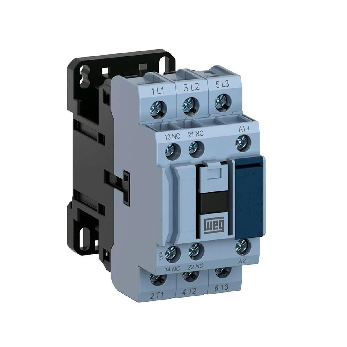 Contator De Potência 25A 1NA+1NF 24Vca CWB251130D02 WEG - imagem 1