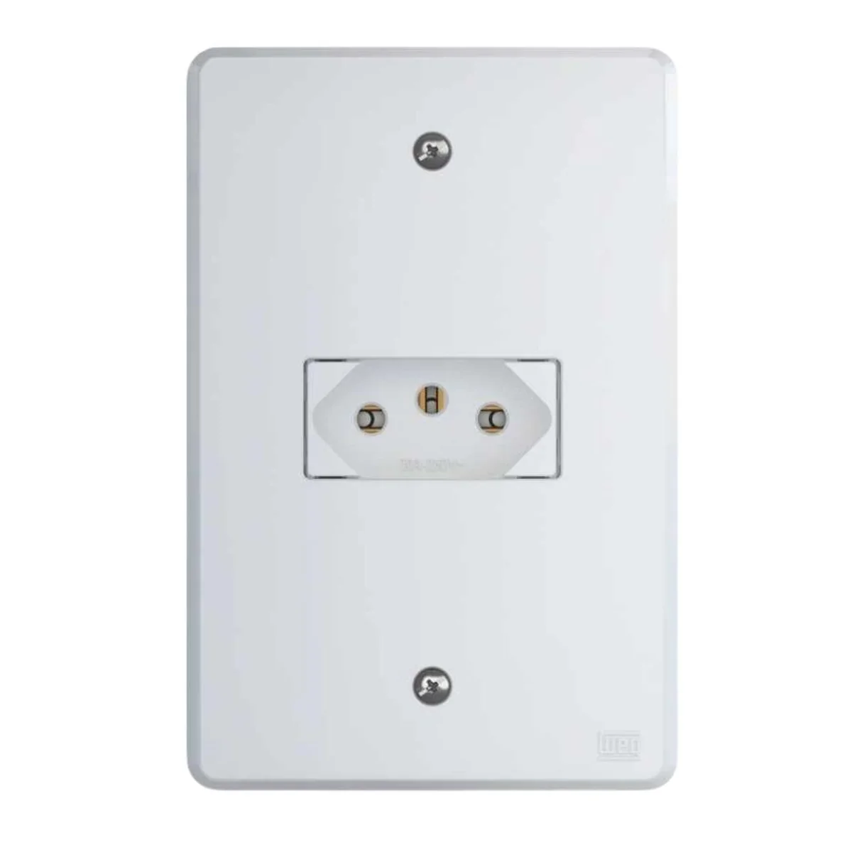 Conjunto Tomada 2P+T 20A/250V 4x2 Branco Equille - imagem 1