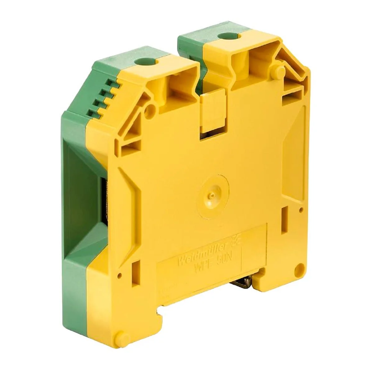 Borne Terra WPE50N Verde/Amarelo 10-50mm² 1846040000 Weidmüller - imagem 1