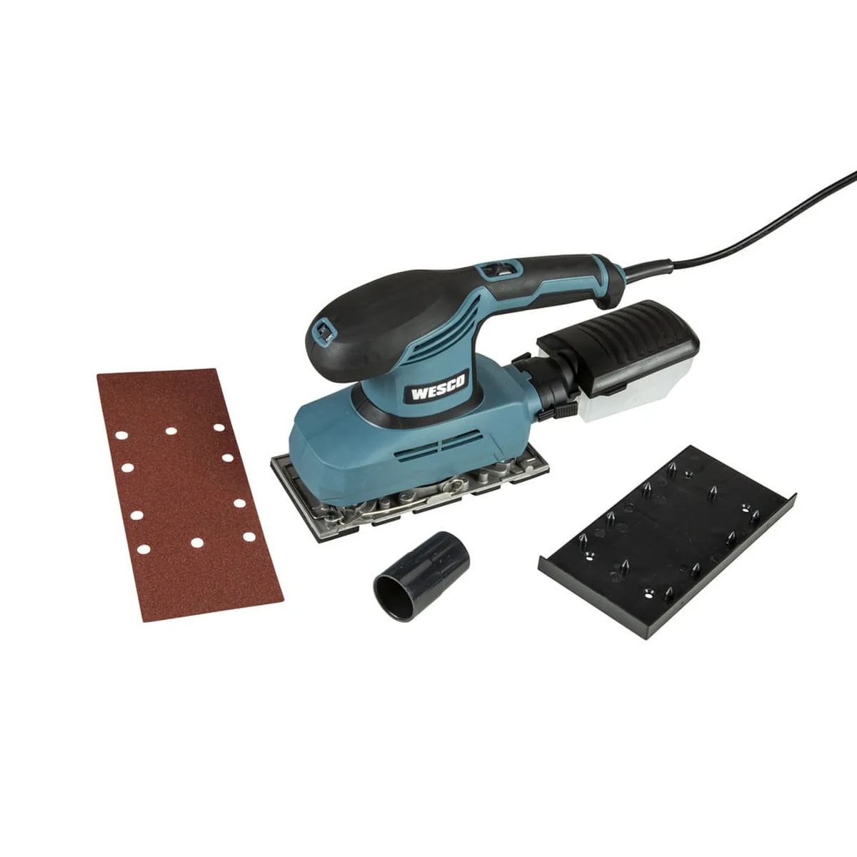 Lixadeira Orbital 240W com Coletor de Pó + 3 Lixas WS4168 Wesco - imagem 1