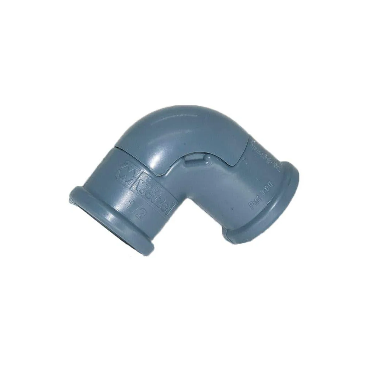 Cotovelo PVC Cinza 1/2" COT10 E015300010 Wetzel - imagem 1
