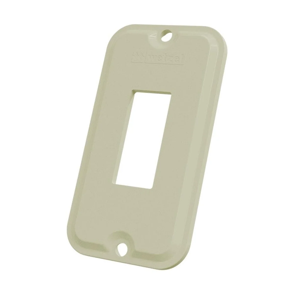 Tampa PVC 1" Posto 1 Seção Vertical Branca E018010282 Wetzel - imagem 1