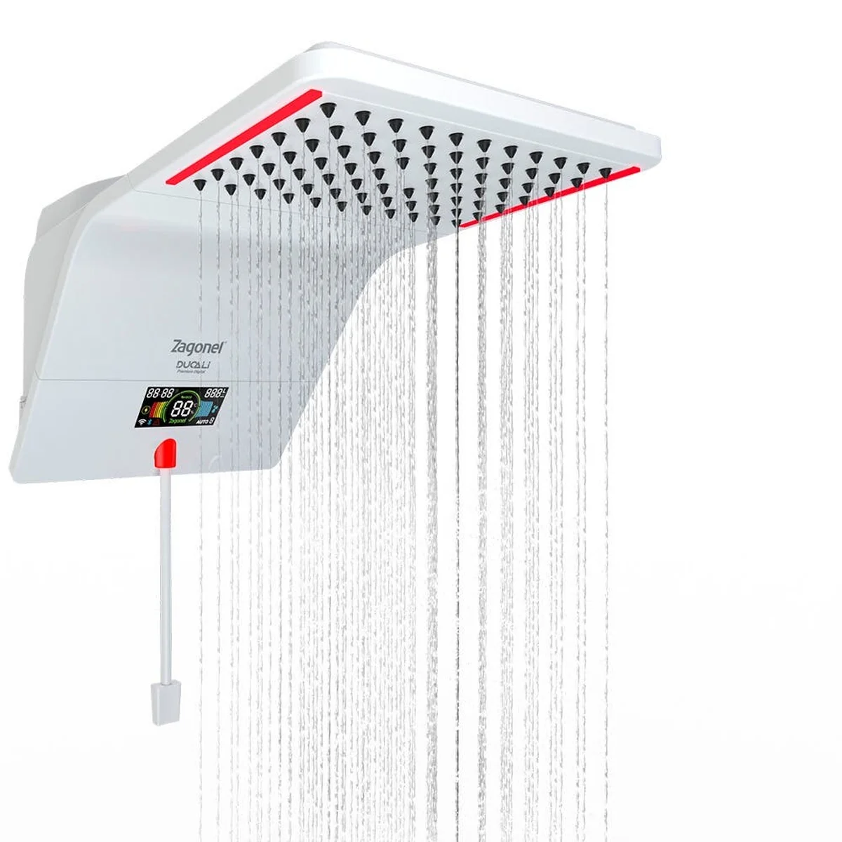 Ducha Digital Ducali Premium Branca 127V 5500W Zagonel - imagem 1