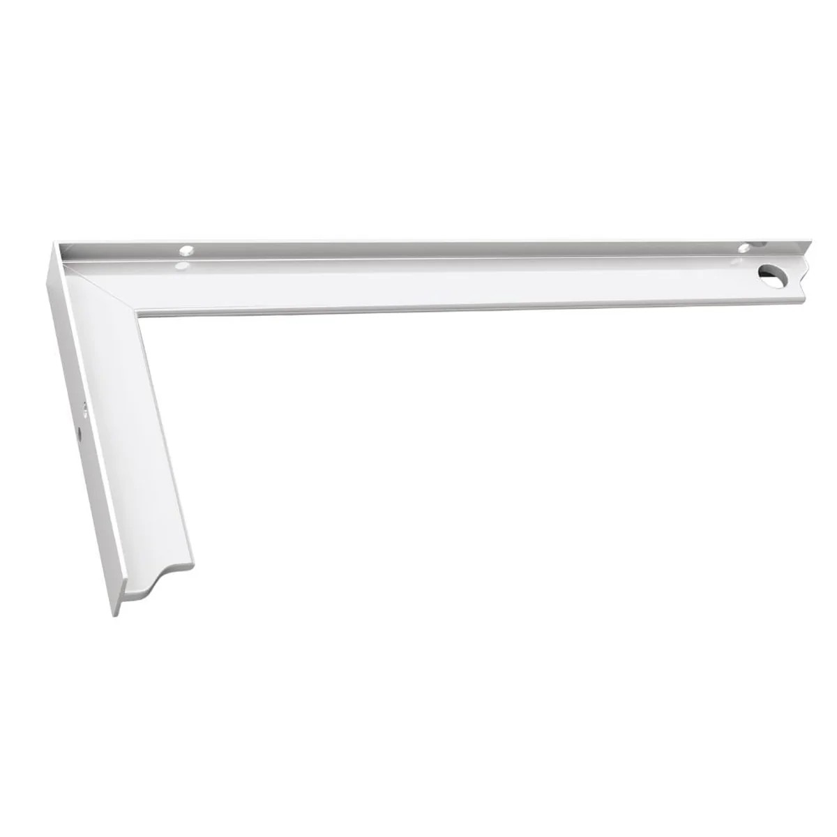 Suporte Perfil T Até 40kg Aço Branco Zamar - imagem 1