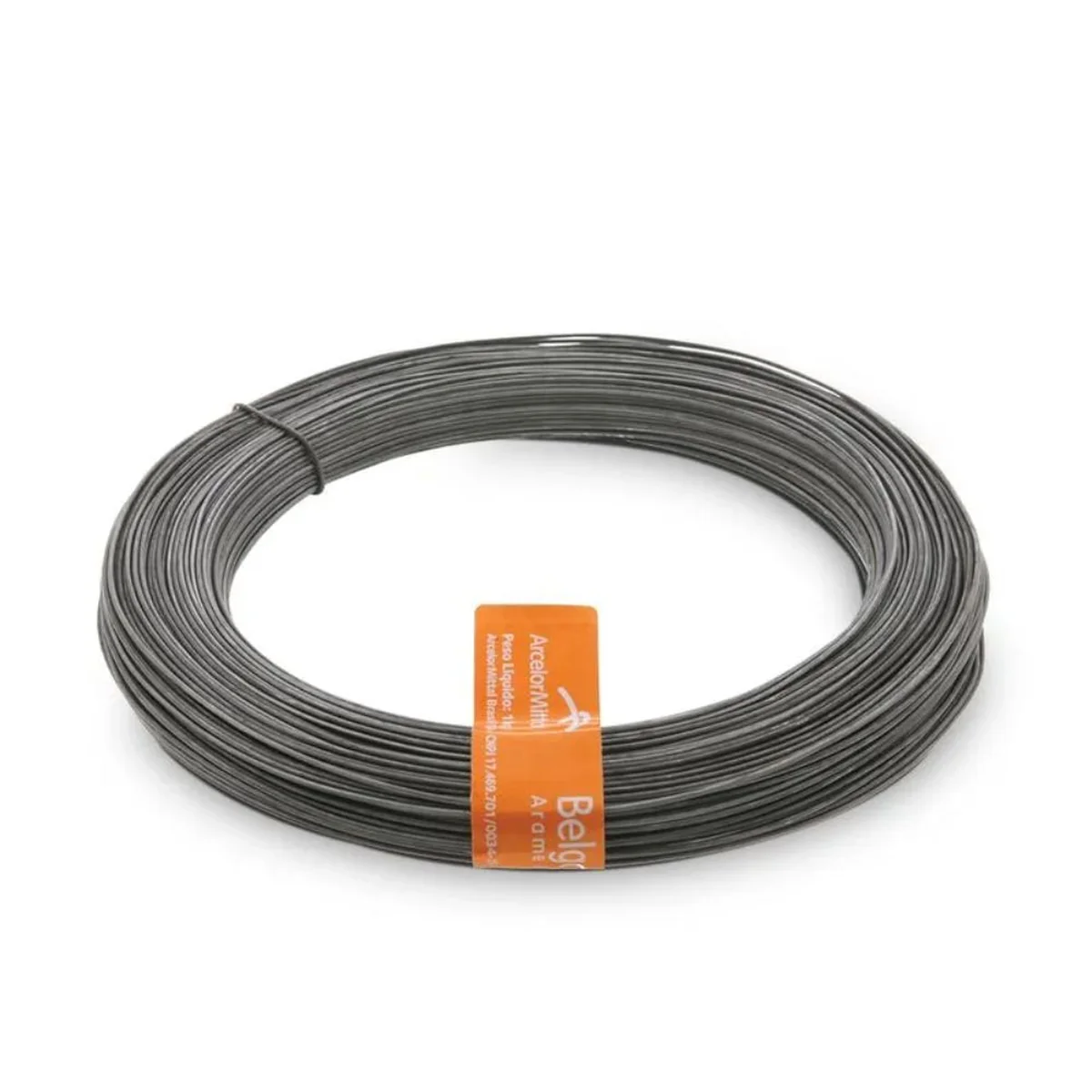 Arame Recozido Aço Liso 1,24mm 1kg ArcelorMittal - imagem 1