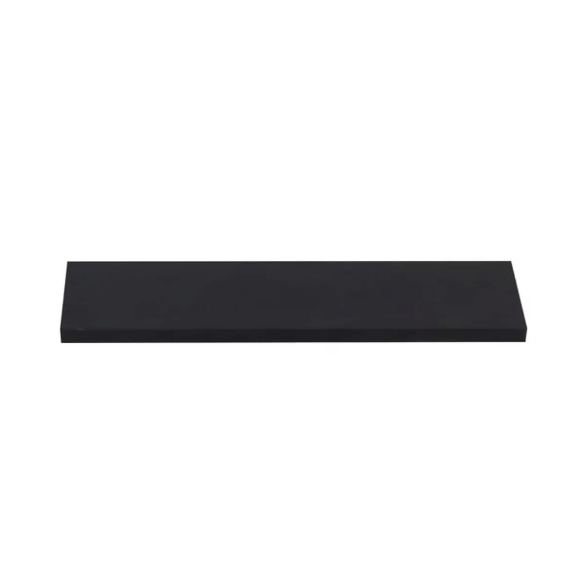 Prateleira MDF Preto com Suporte Invisível 120x25x1,5cm - imagem 1