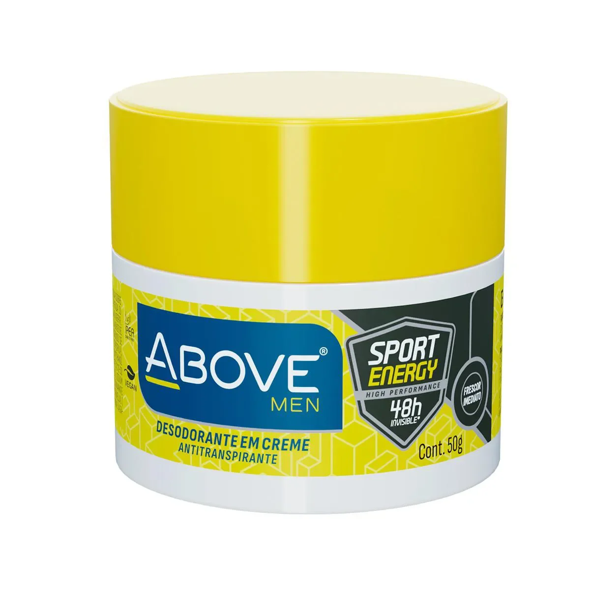 Desodorante Antitranspirante Above Men Sport Energy 48h Creme 50g - imagem 1