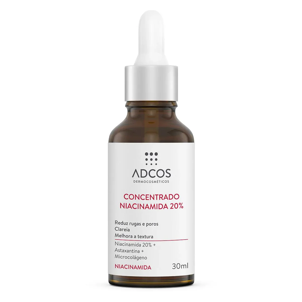 Sérum Facial Concentrado Adcos Niacinamida 20% - 30ml - imagem 1