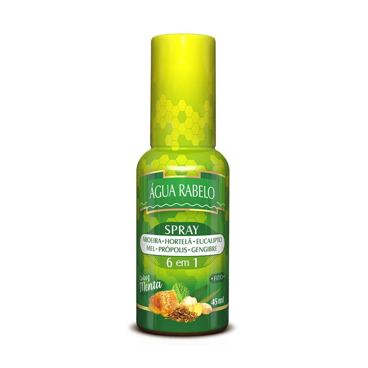 Spray Aromatizante Bucal Água Rabelo Sabor 45ml - imagem 1