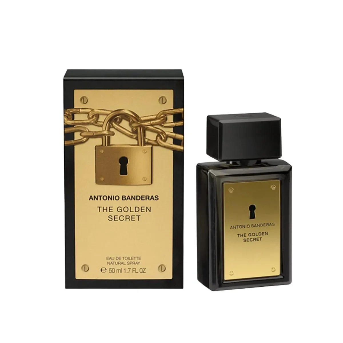 The Golden Secret Antonio Banderas Eau De Toilette 50ml - Perfume Masculino - imagem 1