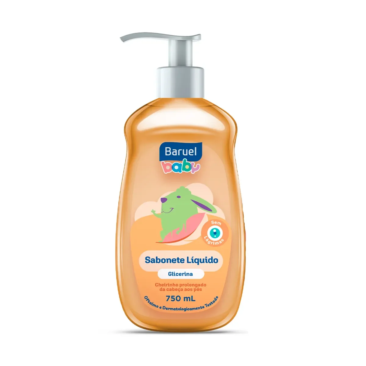Sabonete Líquido Glicerina Baruel Baby 750ml - imagem 1