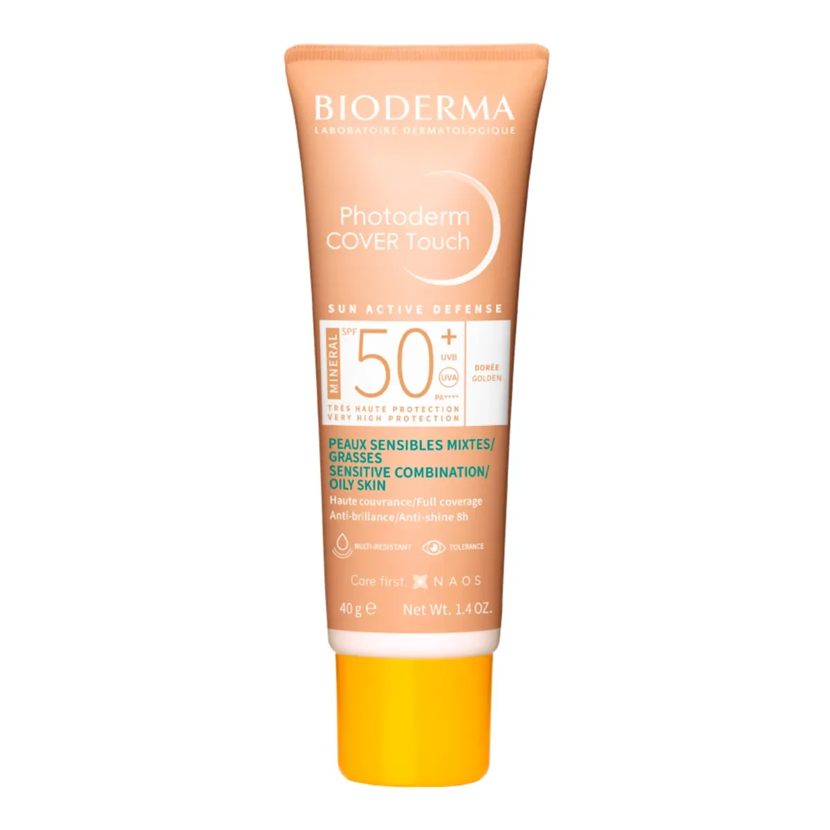 Protetor Solar Facial Bioderma Photoderm Cover Touch FPS 50 40ml - imagem 1