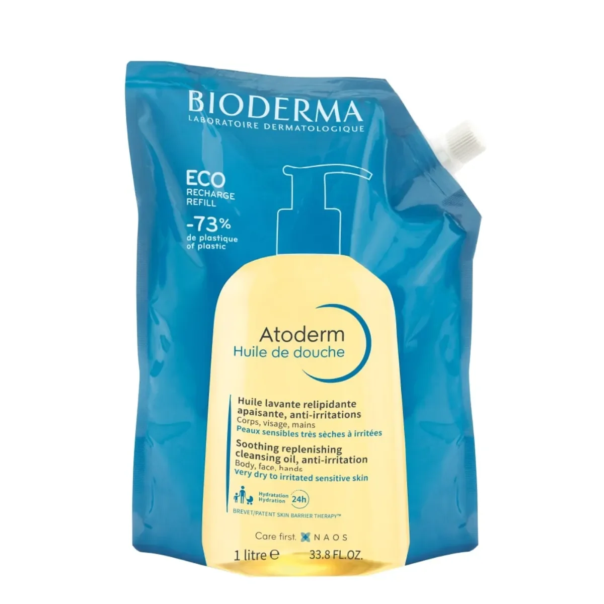 Refil Óleo de Banho Hidratante Bioderma Atoderm 1L - imagem 1