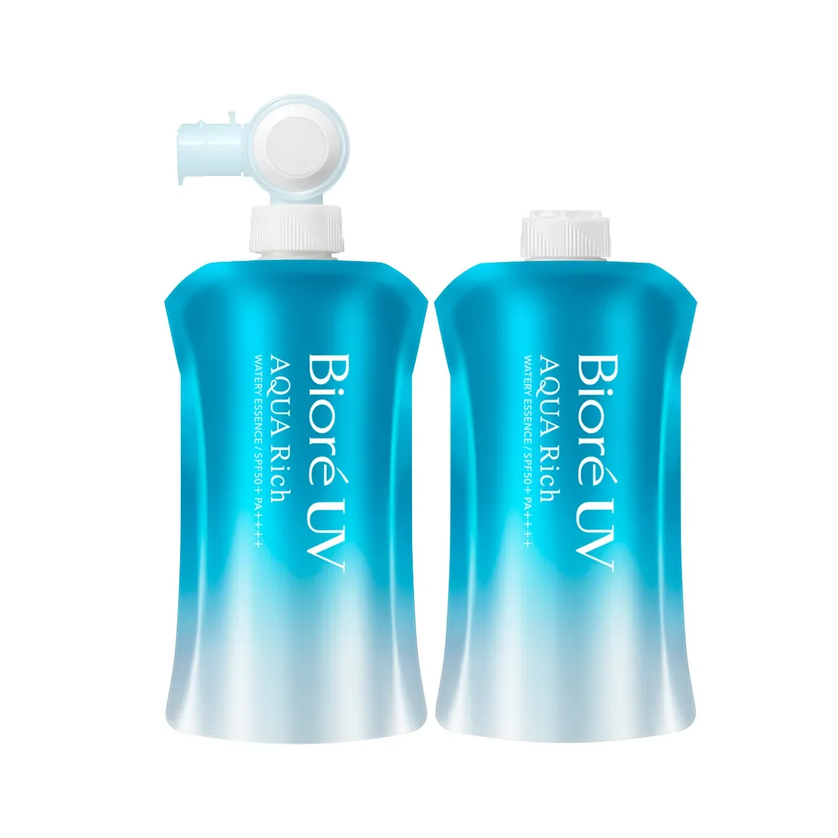 Kit Bioré Protetor Solar Aqua Rich Watery Essence Facial e Corporal FPS 50 120g + Refil 120g - imagem 1