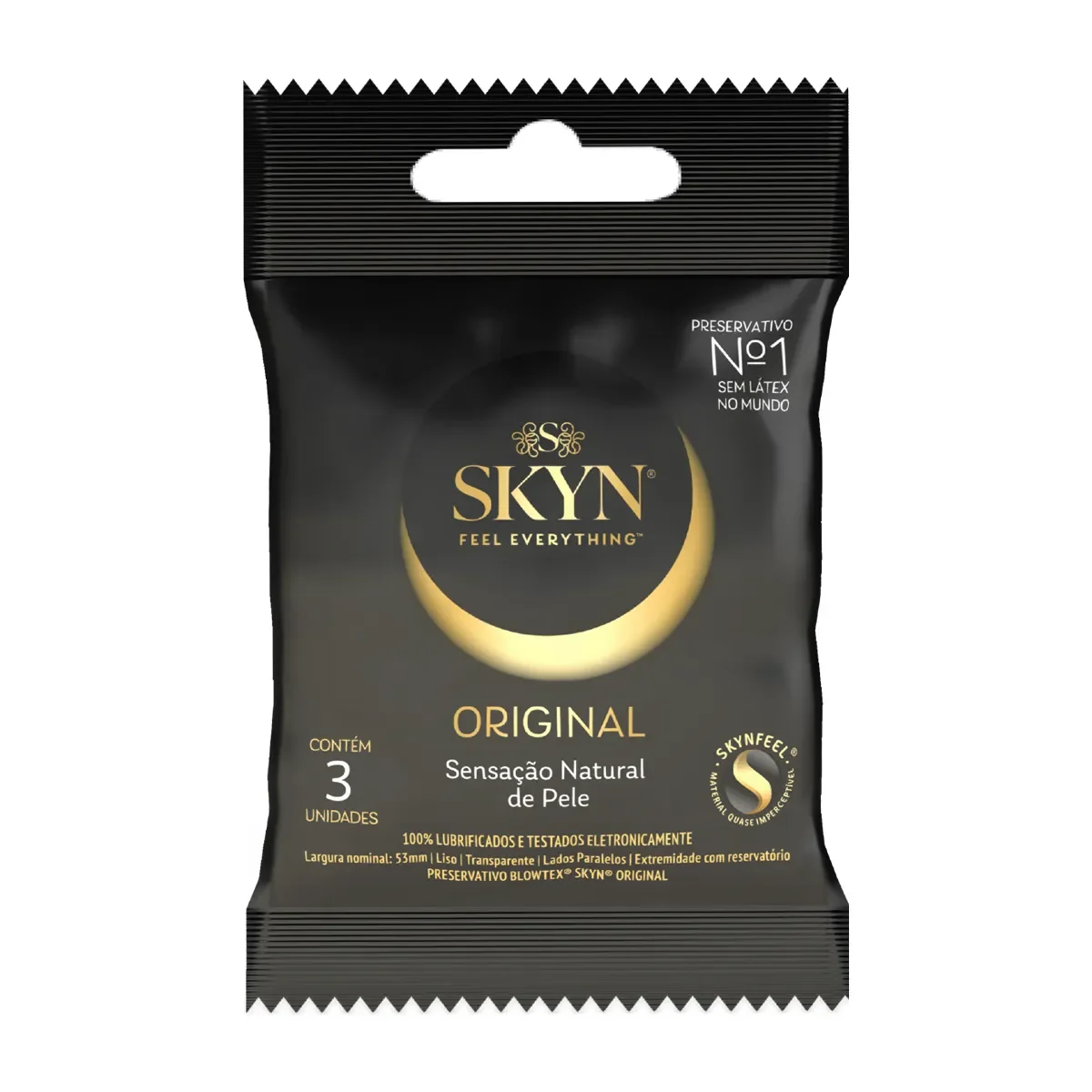 Camisinha Skyn Original Sensação Natural 3 unidades - imagem 1
