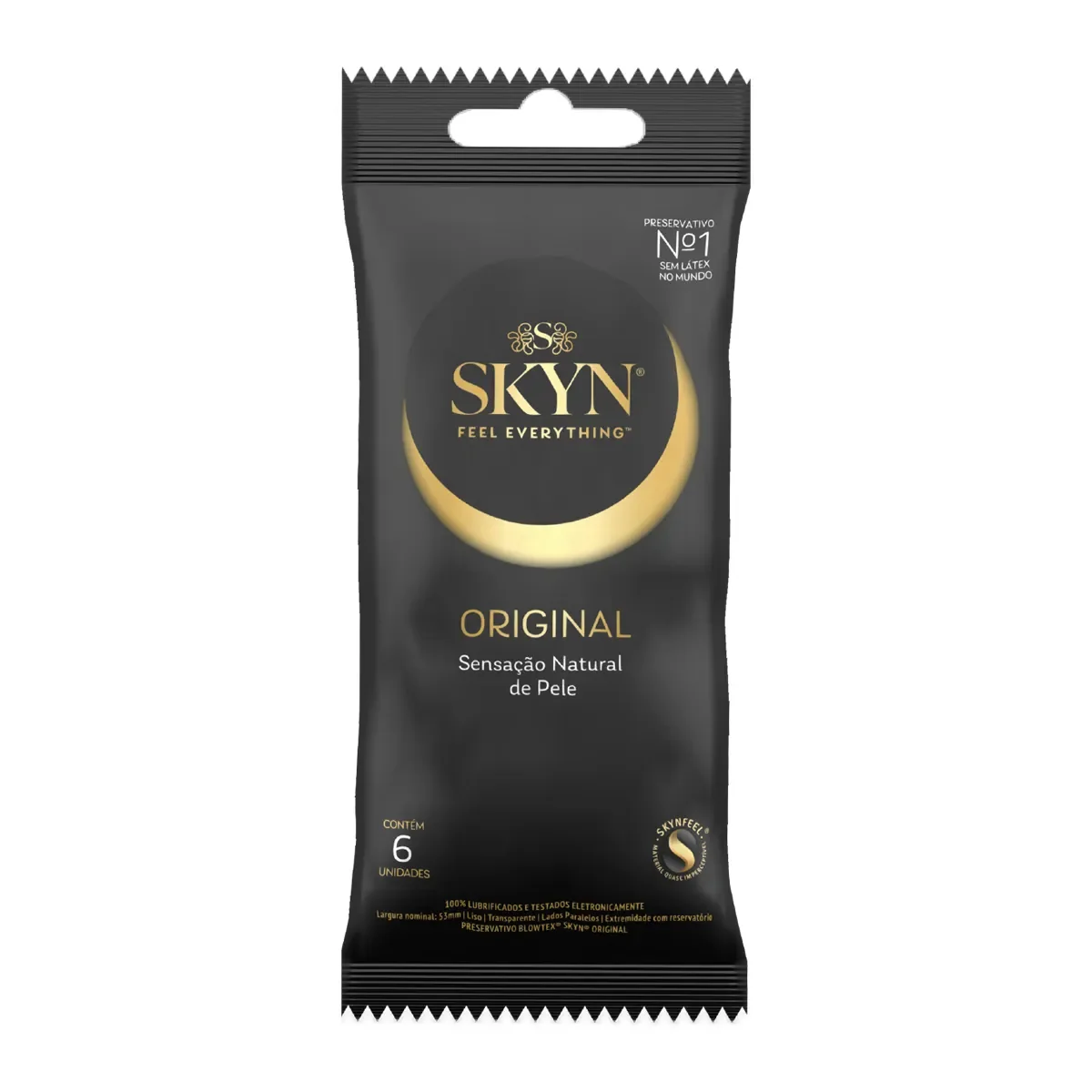 Camisinha Skyn Original Sensação Natural com 6 unidades - imagem 1